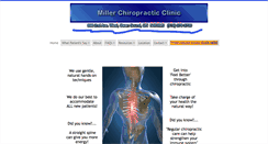 Desktop Screenshot of millerchiropracticclinic.com