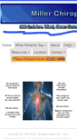 Mobile Screenshot of millerchiropracticclinic.com